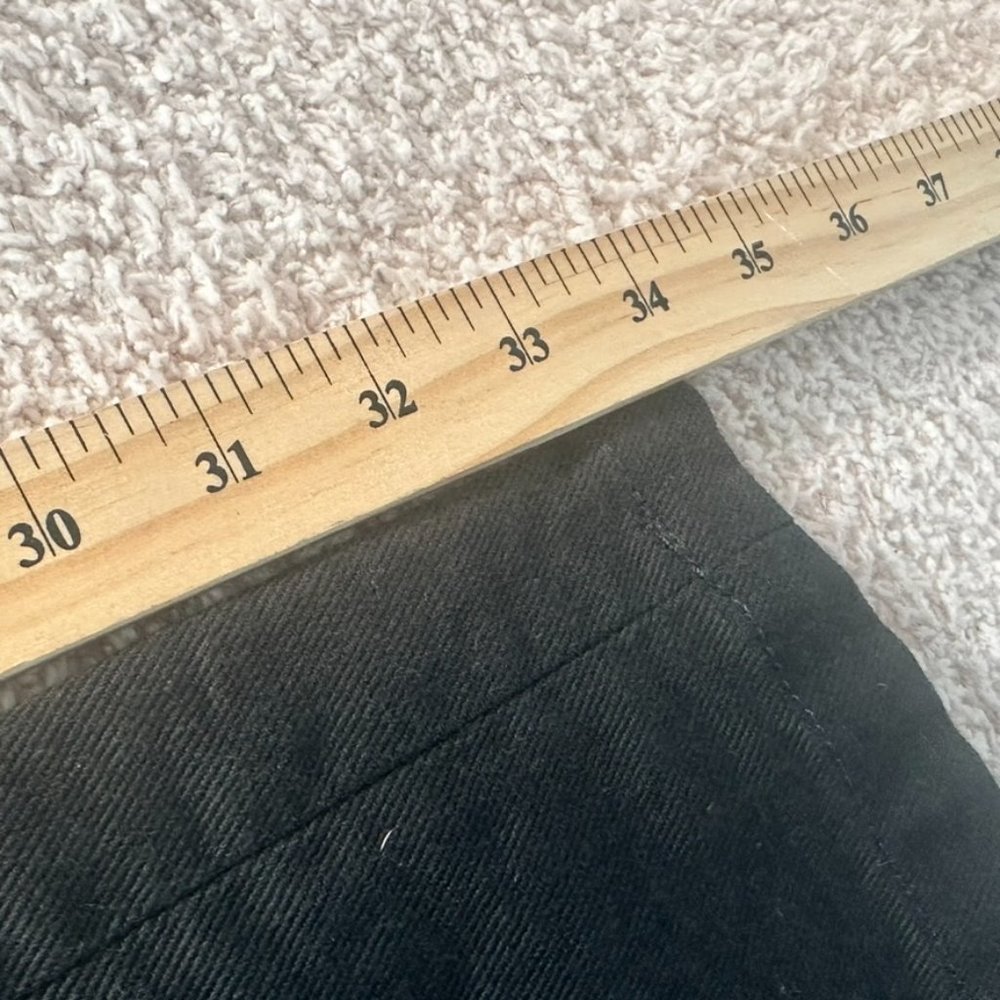 Gustin USA Military Chino Pants Twill Navy Blue Size 36x34 Button Fly Straight - Picture 8 of 12